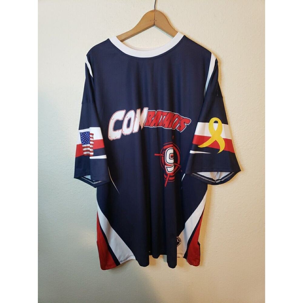 combatants shirt SIZE 2XL combat sports group tshirt jeresey Combatants Military